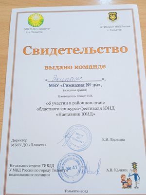 Безопасность дорожного движения